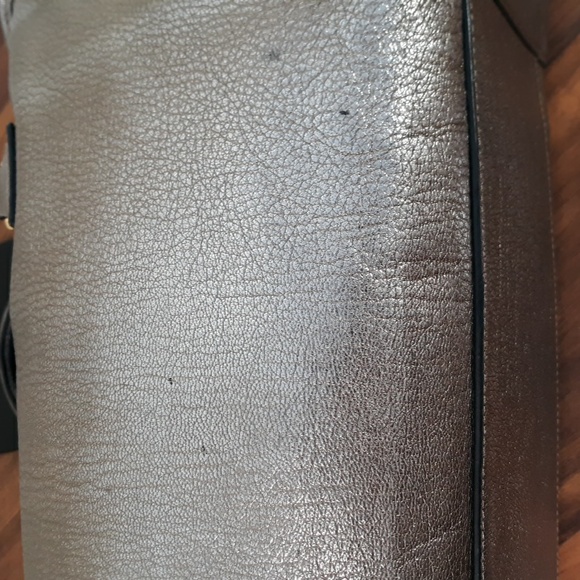 Loewe Amazona 35 Silver Handbag With Lock and Key - Picture 9 of 16